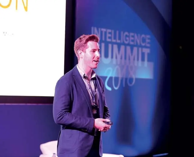 AdColony Intelligence Summit 2018, sahnede konuşmacı
