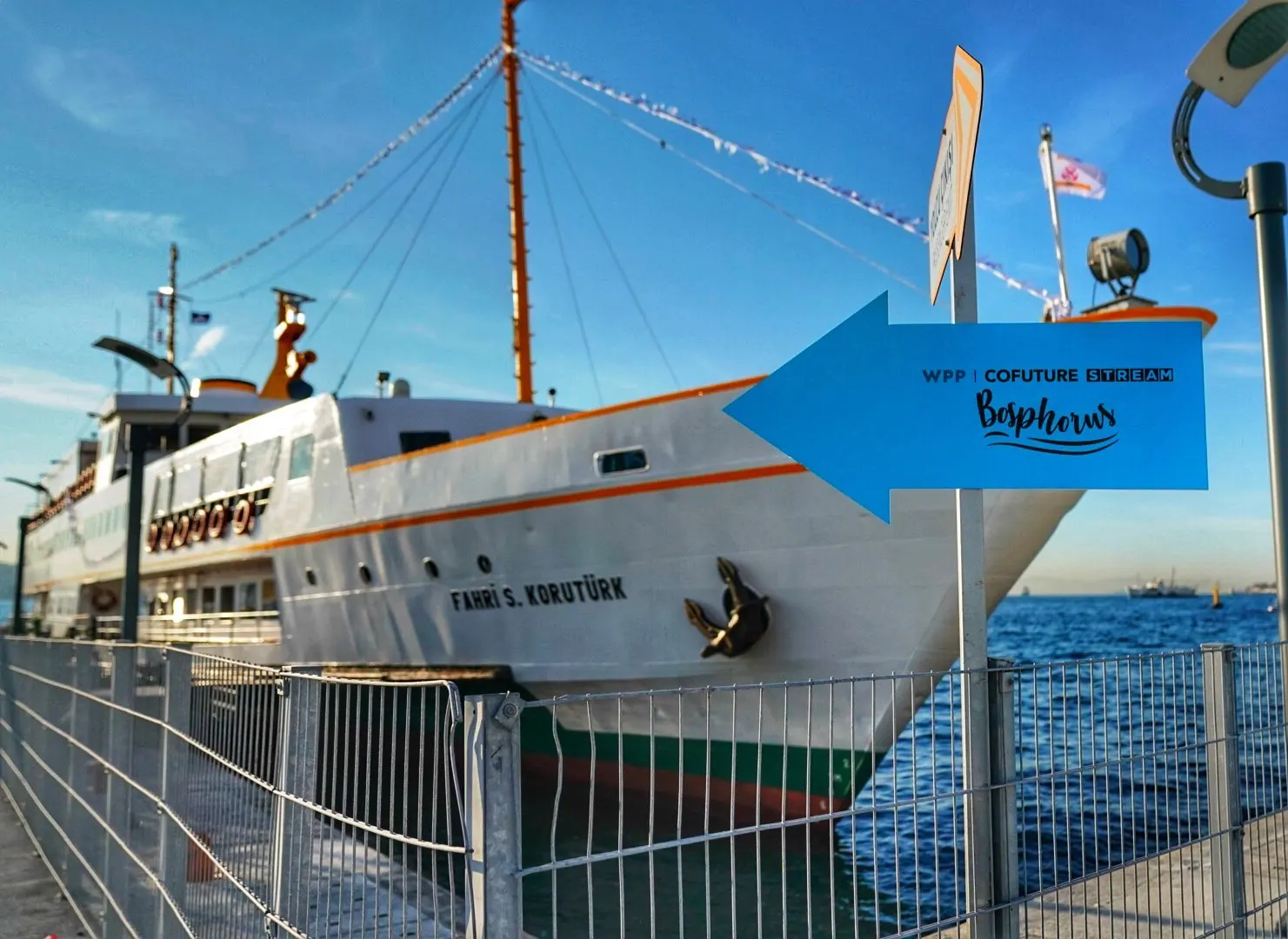 WPP CoFuture Stream Bosphorus, etkinlik gemisi