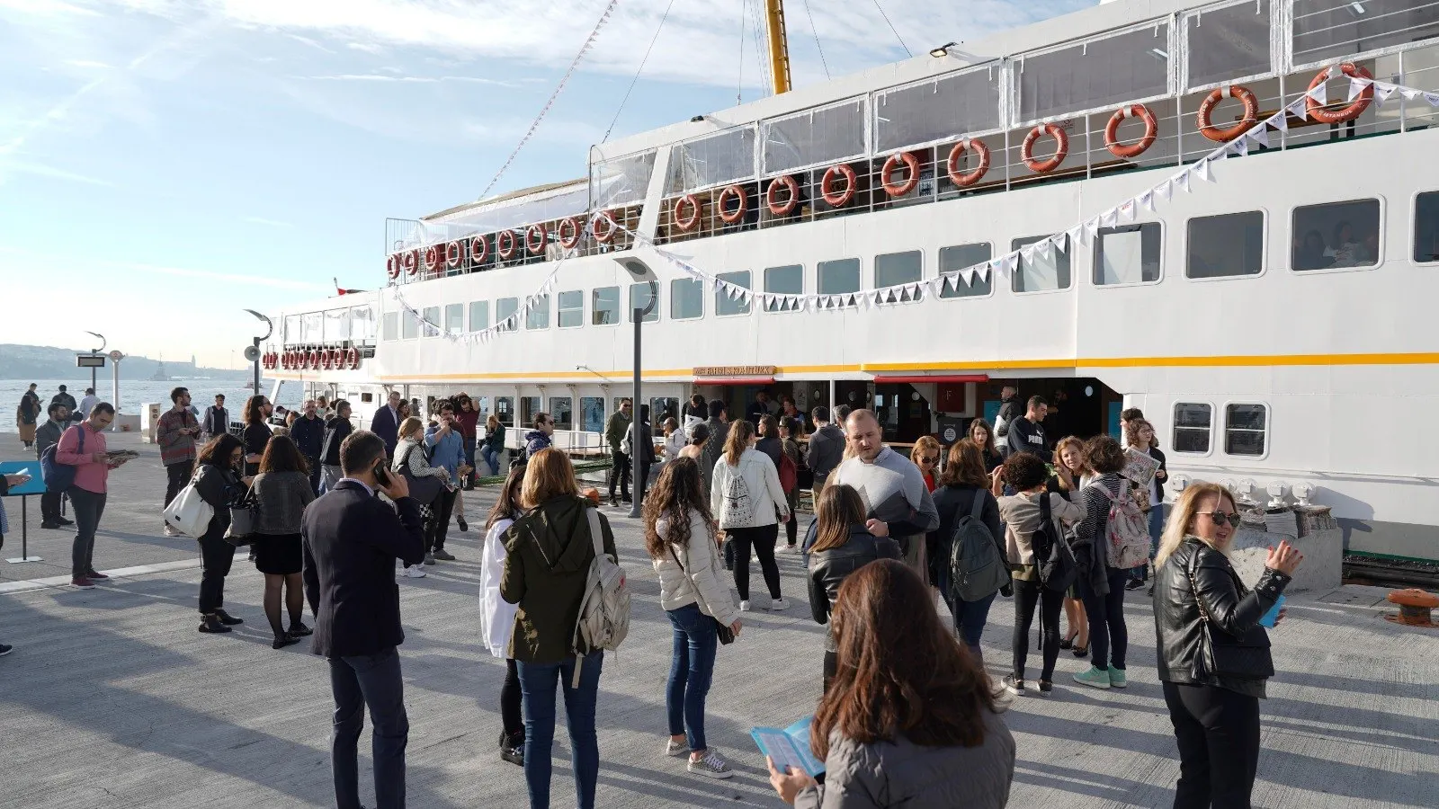WPP CoFuture Stream Bosphorus, iskelede konuklar