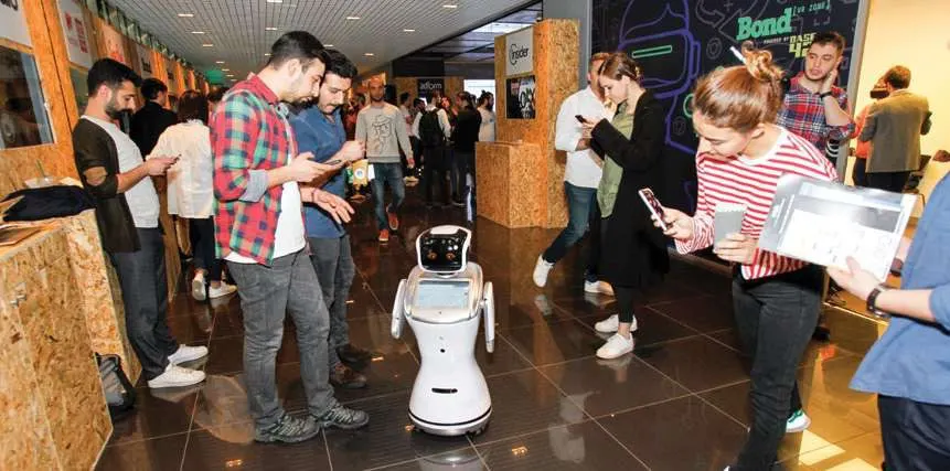 CoFuture 2018, robot ve deneyim alanı