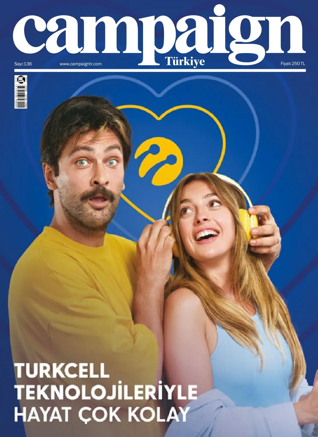 Campaign Türkiye Sayı 136 kapağı, Turkcell