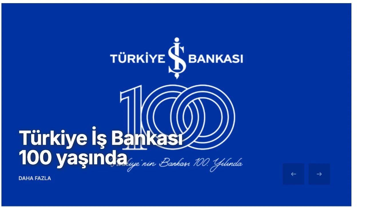 campaigntr.com İş Bankası 100. Yıl kanalı: "Türkiye İş Bankası 100 yaşında"