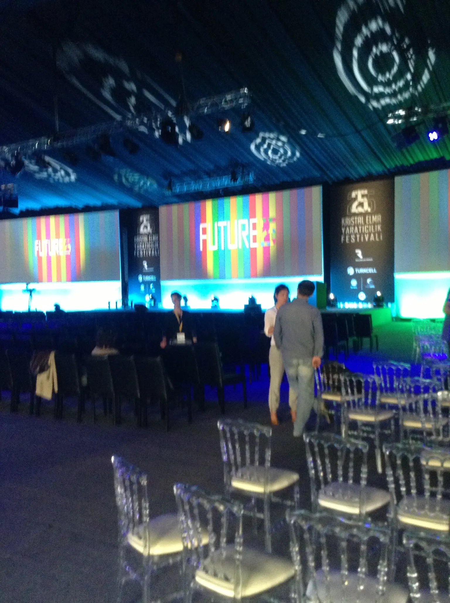 Kristal Elma Festivali 2013, santralistanbul'da salon