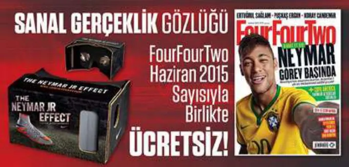 Dergiyle ücretsiz sanal gerçeklik gözlüğü sayfası