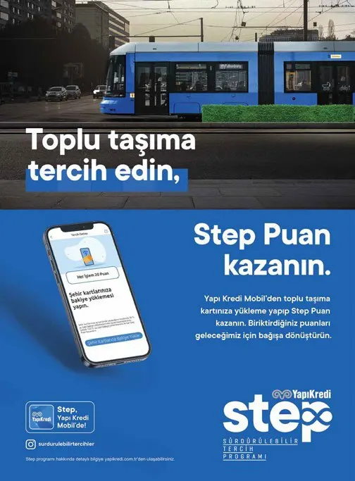 Yapı Kredi Step sayfası